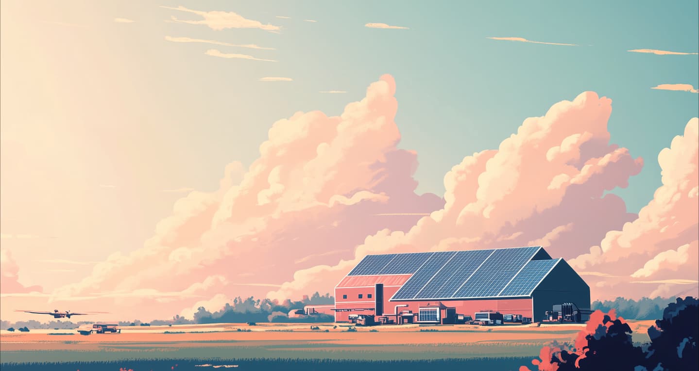 Solar project site